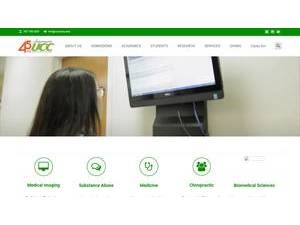 Central University of the Caribbean's official website homepage screenshot