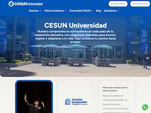 Centro de Estudios Superiores del Noroeste's official website homepage screenshot