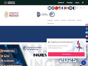 Chilpancingo Institute of Technology's official website homepage screenshot