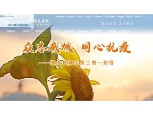 Chongqing University of Education's official website homepage screenshot