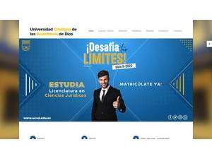 Christian University of the Assemblies of God's official website homepage screenshot