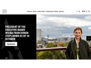 Codarts Rotterdam's official website homepage screenshot