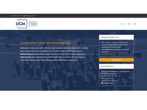 Cokroaminoto University of Makassar's official website homepage screenshot