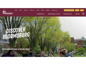 Commonwealth University of Pennsylvania's official website homepage screenshot
