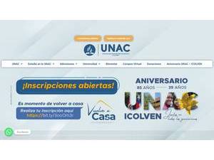 Corporación Universitaria Adventista's official website homepage screenshot