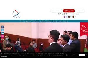 Dunya University of Afghanistan's official website homepage screenshot