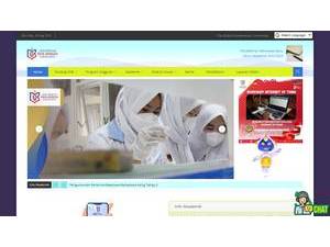 Duta Bangsa University of Surakarta's official website homepage screenshot