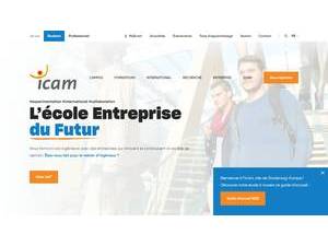 ECAM Strasbourg-Europe's official website homepage screenshot