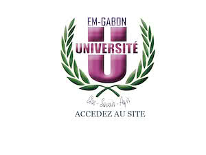 École de Management du Gabon's official website homepage screenshot