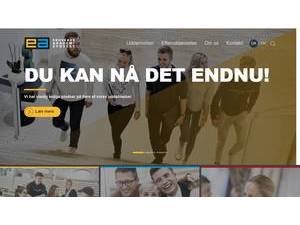 Erhvervsakademi SydVest's official website homepage screenshot