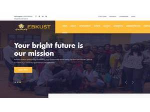 Ernest Bai Koroma University of Science and Technology's official website homepage screenshot