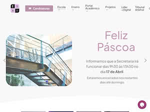 Escola Superior de Atividades Imobiliárias's official website homepage screenshot