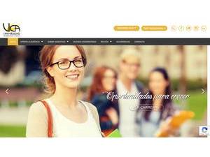 Florencio del Castillo University of Cartago's official website homepage screenshot