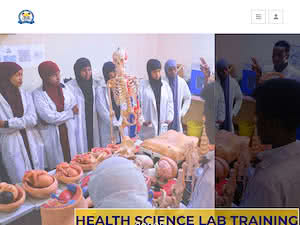 Frontier University's official website homepage screenshot