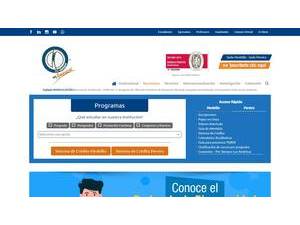 Fundacion Universitaria Autonoma de Las Americas's official website homepage screenshot