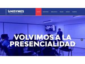 Fundación Universitaria Patricio Symes's official website homepage screenshot