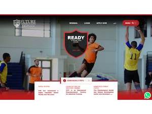 Future University in Egypt's official website homepage screenshot