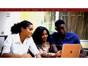 Galen University's official website homepage screenshot