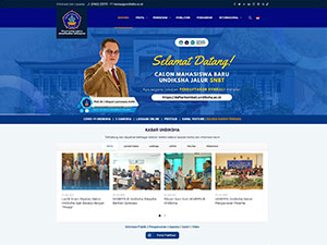 Ganesha University of Education's official website homepage screenshot