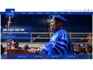 Georgia State University's official website homepage screenshot