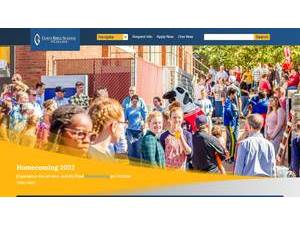 God's Bible School and College's official website homepage screenshot