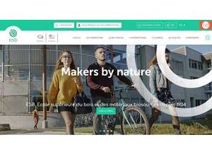 Graduate School of Bois's official website homepage screenshot