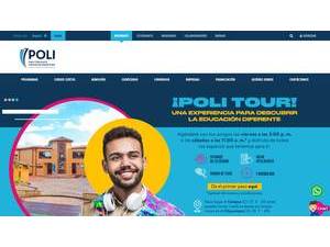 Grancolombiano Polytechnic's official website homepage screenshot