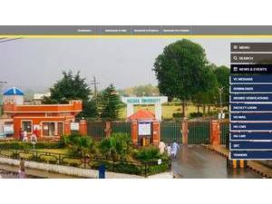 Hazara University's official website homepage screenshot