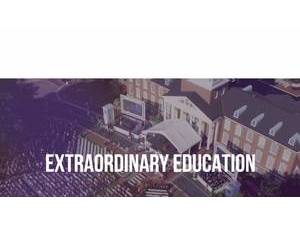 High Point University's official website homepage screenshot