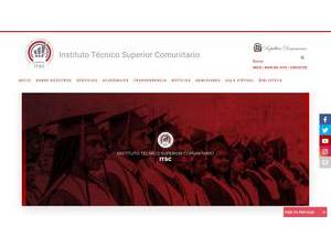 Higher Community Technical Institute's official website homepage screenshot