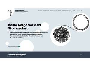 Hochschule Konstanz's official website homepage screenshot