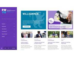 Hochschule Ravensburg-Weingarten's official website homepage screenshot