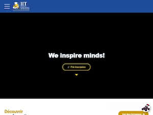 Institut International de Technologie's official website homepage screenshot