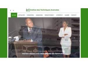 Institute of Advanced Technologies's official website homepage screenshot