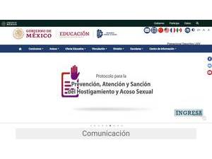 Instituto Tecnológico de Ciudad Valles's official website homepage screenshot