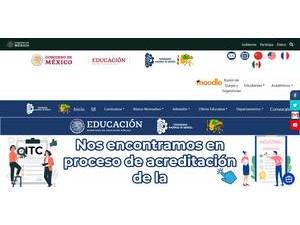 Instituto Tecnológico de Cuautla's official website homepage screenshot