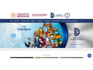 Instituto Tecnológico de Huatabampo's official website homepage screenshot