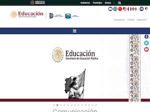 Instituto Tecnológico de Lázaro Cárdenas's official website homepage screenshot