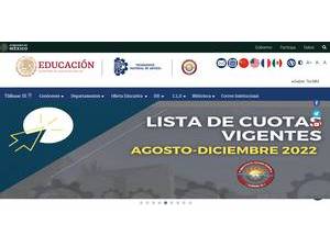 Instituto Tecnológico de Tláhuac III's official website homepage screenshot