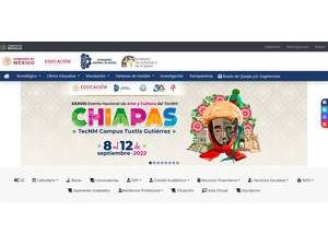 Instituto Tecnológico de Tlalpan's official website homepage screenshot