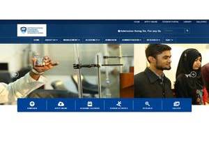 International Standard University's official website homepage screenshot