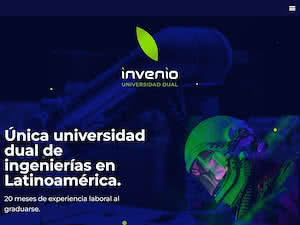 Invenio University's official website homepage screenshot
