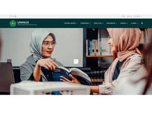 Islamic University of Nusantara's official website homepage screenshot