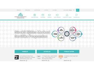 İstanbul Medeniyet Üniversitesi's official website homepage screenshot