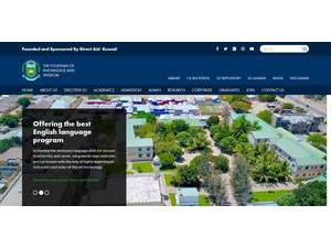 Jaamacadda SIMAD's official website homepage screenshot