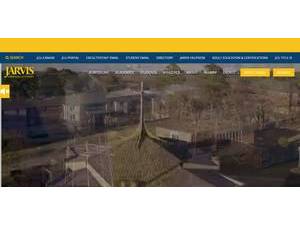 Jarvis Christian University's official website homepage screenshot