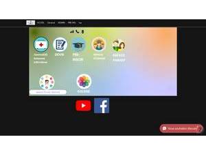 Kairouan Private Higher Institute of Nursing's official website homepage screenshot