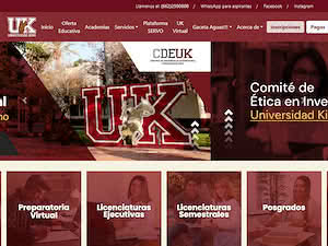 Kino University's official website homepage screenshot