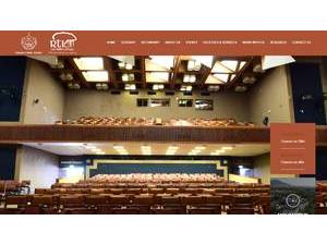 Mahatma Gandhi Institute's official website homepage screenshot
