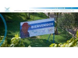 Manuel Fajardo University of Sciences of Physical Culture and Sport's official website homepage screenshot
